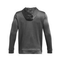 Sweat à capuche polaire Under Armour gris noir