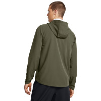 Under Armour Unstoppable Survêtement Full-Zip Vert Olive Noir