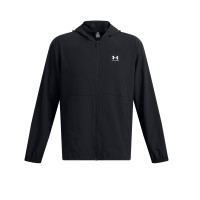 Veste coupe-vent Under Armour Vibe tissée en noir et blanc