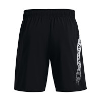 Under Armour Graphic Woven Short d'Entraînement Noir Blanc