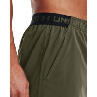 Under Armour Vanish Short d'Entraînement Woven Vert Foncé Noir