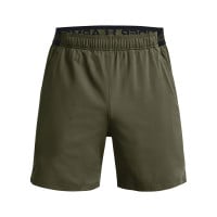 Under Armour Vanish Short d'Entraînement Woven Vert Foncé Noir