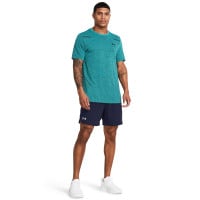 Under Armour Vanish Short d'Entraînement Woven Bleu Foncé Blanc