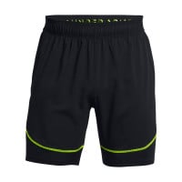 Under Armour Challenger Pro Short d'Entraînement Noir Jaune Vif