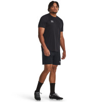 Under Armour Challenger Knit Short d'Entraînement Noir Blanc