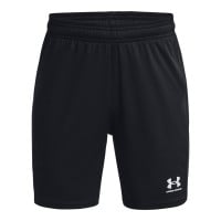 Under Armour Challenger Knit Short d'Entraînement Enfants Noir Blanc