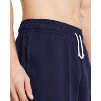 Short Under Armour Rival Terry bleu foncé blanc