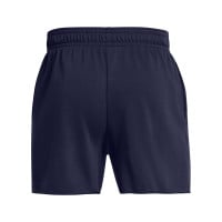 Short Under Armour Rival Terry bleu foncé blanc