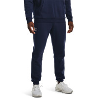 Under Armour Essential Fleece Survêtement à Capuche Bleu Foncé Blanc