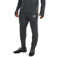 Survêtement Under Armour Challenger à 1/4 fermeture éclair gris foncé et blanc