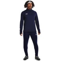 Pantalon d'entraînement Under Armour Challenger bleu foncé blanc