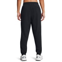 Pantalon de survêtement tissé Under Armour Vibe, noir et blanc