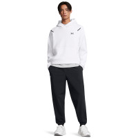 Pantalon de survêtement tissé Under Armour Vibe, noir et blanc