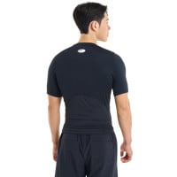 Under Armour HeatGear Ondershirt Zwart Wit