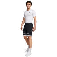 Under Armour HeatGear Sous-Maillot Blanc Noir