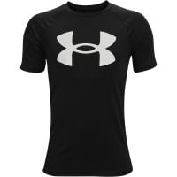 Under Armour Tech Big Logo T-Shirt Enfants Noir Blanc