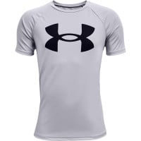 Under Armour Tech Big Logo T-Shirt Enfants Gris