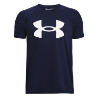 Under Armour Tech Big Logo T-Shirt Enfants Bleu Foncé