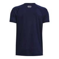 Under Armour Tech Big Logo T-Shirt Enfants Bleu Foncé