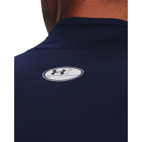 Sous-maillot à manches longues Under Armour ColdGear bleu foncé blanc