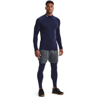 Sous-maillot à manches longues Under Armour ColdGear bleu foncé blanc