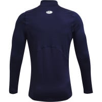 Sous-maillot à manches longues Under Armour ColdGear bleu foncé blanc