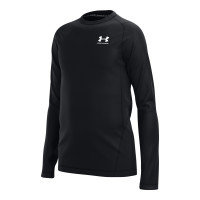 Sous-maillot à manches longues Under Armour ColdGear pour enfants noir/blanc