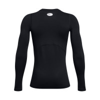 Sous-maillot à manches longues Under Armour ColdGear pour enfants noir/blanc