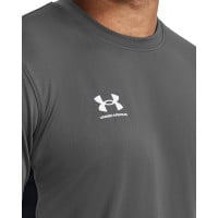 Under Armour Challenger Trainingsshirt Donkergrijs Zwart Wit