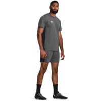 Under Armour Challenger Trainingsshirt Donkergrijs Zwart Wit