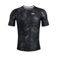 T-shirt Under Armour Iso-Chill noir et blanc