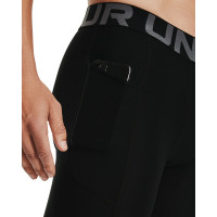 Under Armour HeatGear Short Collant Noir Gris Blanc