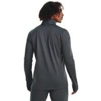 Survêtement Under Armour Challenger à 1/4 fermeture éclair gris foncé et blanc