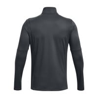 Survêtement Under Armour Challenger à 1/4 fermeture éclair gris foncé et blanc