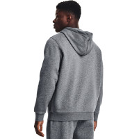 Under Armour Essential Fleece Veste Gris Blanc