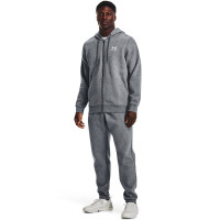 Under Armour Essential Fleece Veste Gris Blanc