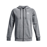 Under Armour Essential Fleece Veste Gris Blanc