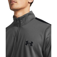 Under Armour Knit Survêtement Full-Zip Gris Foncé Noir