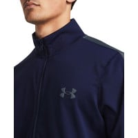 Under Armour Knit Survêtement Full-Zip Bleu Foncé Gris