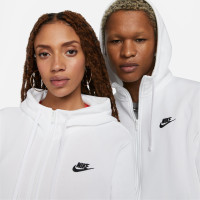 Nike Sportswear Club Fleece Veste Blanc Noir