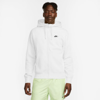 Nike Sportswear Club Fleece Veste Blanc Noir