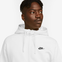 Nike Sportswear Club Fleece Veste Blanc Noir