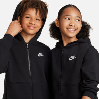 Nike Sportswear Club Fleece Vest Kids Zwart Wit