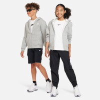 Nike Sportswear Club Fleece Vest Kids Grijs Wit