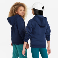 Nike Sportswear Club Fleece Vest Kids Donkerblauw Wit