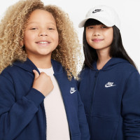 Nike Sportswear Club Fleece Vest Kids Donkerblauw Wit