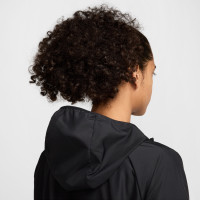 Survêtement Nike Sportswear Air entièrement zippé tissé noir vert argent