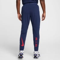 Pantalon d'entraînement Nike Sportswear Air bleu foncé rouge argent