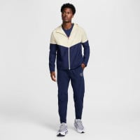 Pantalon d'entraînement Nike Sportswear Air bleu foncé rouge argent