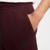 Nike Tech Fleece Sportswear Survêtement Bordeaux Noir